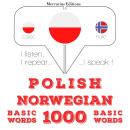 Polish - Norwegian : 1000 basic words Audiobook