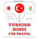 Turkish - Hindi : For travel Audiobook