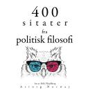 [Norwegian] - 400 sitater fra politisk filosofi: Samle de beste tilbudene Audiobook