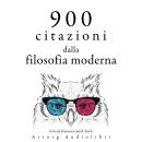 [Italian] - 900 citazioni dalla filosofia moderna: Le migliori citazioni Audiobook