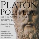 [German] - Politeia oder vom Staat: Buch VII - X Audiobook