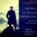 [German] - Die Welt als Wille und Vorstellung: Band 2 - Ergänzungen zum 3. Buch Audiobook