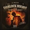 [German] - Neues von Sherlock Holmes - Die Hörbücher - Folge 5: Sherlock Holmes und der Teufel von S Audiobook