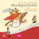 [German] - Uhus Reise durch die Musikgeschichte. Das 11. Jahrhundert: Noten, Ritter, Hörner Audiobook