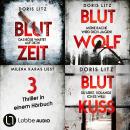 [German] - Blutzeit - Blutwolf - Blutkuss - Drei Thriller in einem Hörbuch - Lina Saint-George-Reihe Audiobook