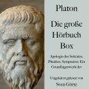 [German] - Platon: Die große Hörbuch Box: Apologie des Sokrates, Phaidon, Symposion: Ein Grundlagenw Audiobook