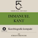 [German] - Immanuel Kant: Kurzbiografie kompakt: 5 Minuten: Schneller hören – mehr wissen! Audiobook