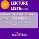 [German] - Gotthold Ephraim Lessing: Nathan der Weise. Ungekürzt gelesen mit Interpretationshilfe: A Audiobook