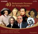 40 bedeutende Personen der Weltgeschichte Audiobook