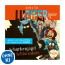 [German] - Luzifer Junior (Band 14) - Schurkenjagd und Schlotzolade: Erlebe, wie sich der Sohn des Teufels in der Schule schlägt! Höllisch lustiges Hörbuch für Kinder ab 10 Jahren Audiobook