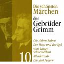 [German] - Die sieben Raben: Die schönsten Märchen der Gebrüder Grimm 10: Die sieben Raben, Der Hase Audiobook