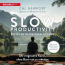 [German] - Slow Productivity – Effizienz ohne Überlastung: Die vergessene Kunst, ohne Burn-out zu arbeiten Audiobook