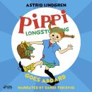 Pippi Longstocking Goes Aboard Audiobook