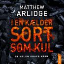 [Danish] - I en kælder sort som kul Audiobook