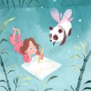 Moongirl Sasha and the Panda: Bedtime story for children Audiobook