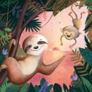 Yawnie the sloth comes to visit: Bedtime story for children Audiobook