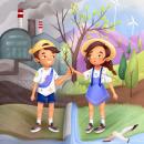 Elias and Ella taking care of the environment: Bedtime story for children Audiobook