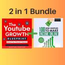 2 in 1 Bundle: The Youtube Growth Blueprint + 100 Side Hustles To Make Income Online Audiobook