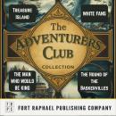 The Adventurer's Club Collection - Four Complete Novels: Treasure Island - White Fang - The Man Who Would Be King - The Hound of the Baskervilles Audiobook