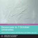 Responses to 7 October: Universities Audiobook