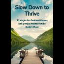 Slow Down to Thrive: Strategies for Emotional Balance and Spiritual Wellness Amidst Modern Chaos Audiobook