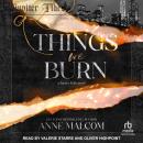 Things We Burn: A Jupiter Tide Novel Audiobook