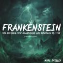 Cover of Frankenstein: The Original 1818 Unabridged and Complete Edition: (A Mary Shelley Classics)