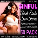 Sinful Adult Erotic Sex Stories: 50-Story Erotica Romance, Group Sex, Threesome, First Time, BDSM, F Audiobook