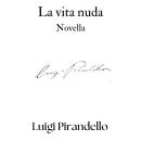 [Italian] - La vita nuda: Novella Audiobook