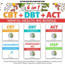 CBT+DBT+ACT | MENTAL HEALTH | BIG BUNDLE 6 IN 1: Unlock Your Full Potential: Mastering CBT, DBT, and Audiobook