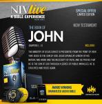 NIV Live: Book of John: NIV Live: A Bible Experience Audiobook