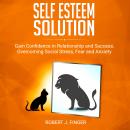 Self Esteem Solution: Gain Confidence in Relationship, Success and Overcoming Social Stress, Fear, a Audiobook