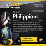 NIV Live: Book of Philippians: NIV Live: A Bible Experience Audiobook