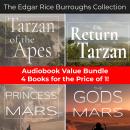 The Edgar Rice Burroughs Collection - Tarzan (Books 1 & 2) & John Carter of Mars (Books 1 & 2): Four Audiobook