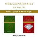 Wikka Starter Kit 2: 2 Books in 1 - Wicca Crystals & Wicca Herbal Magic Audiobook