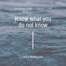 Know what you do not know