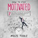 How to Stay Motivated: 7 Easy Steps to Master Self Motivation, Gamification, Willpower, Work Life Ba Audiobook