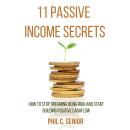 11 Passive Income Secrets: How To Stop Dreaming Being Rich And Start Building Positive Cashflow Audiobook