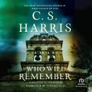 Who Will Remember Audiobook