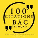 100 citations pour le bac français Audiobook