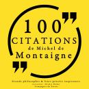 100 citations de Michel de Montaigne Audiobook