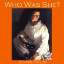 Who was she? Audiobook